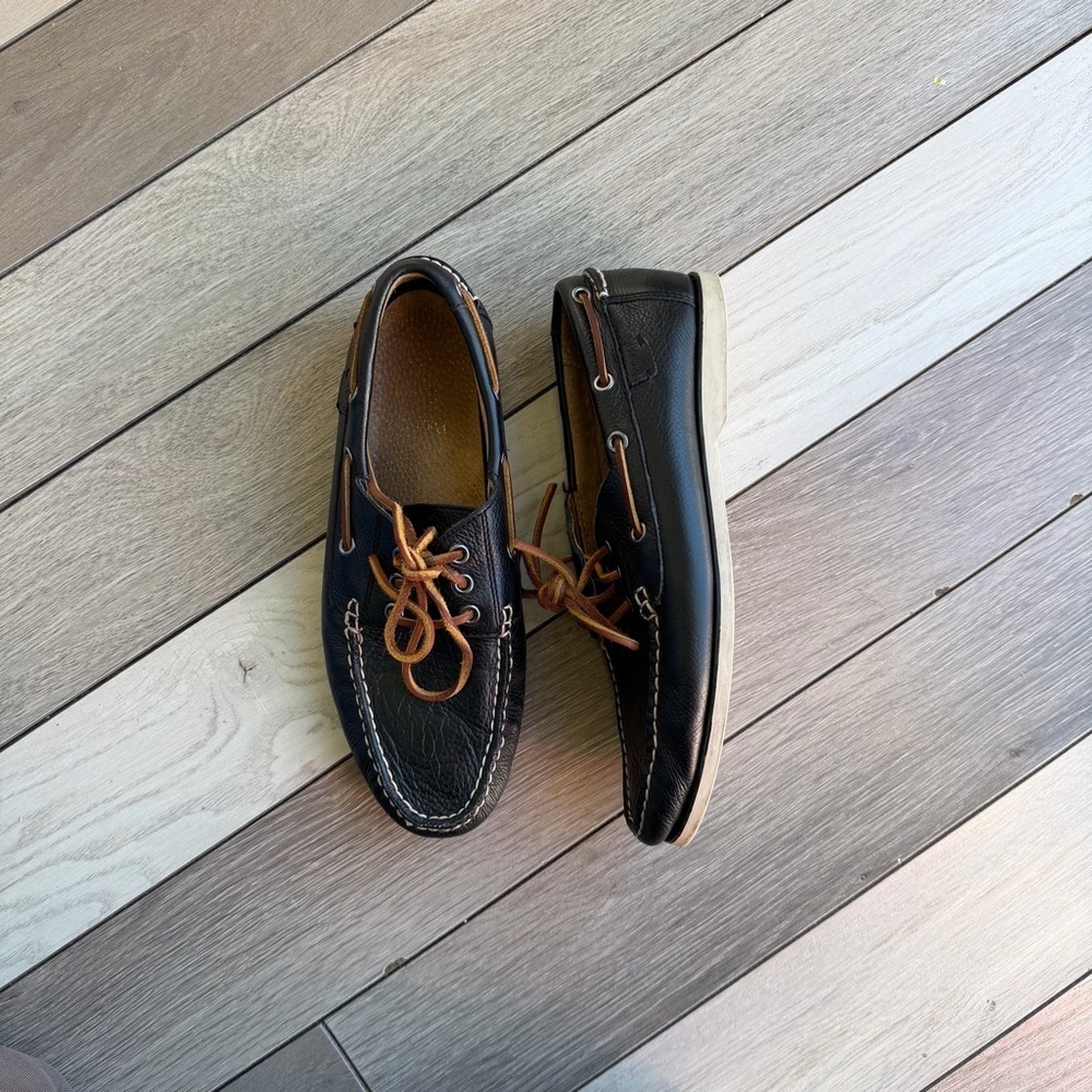 Polo Ralph Lauren Merton Leather Boat Shoe